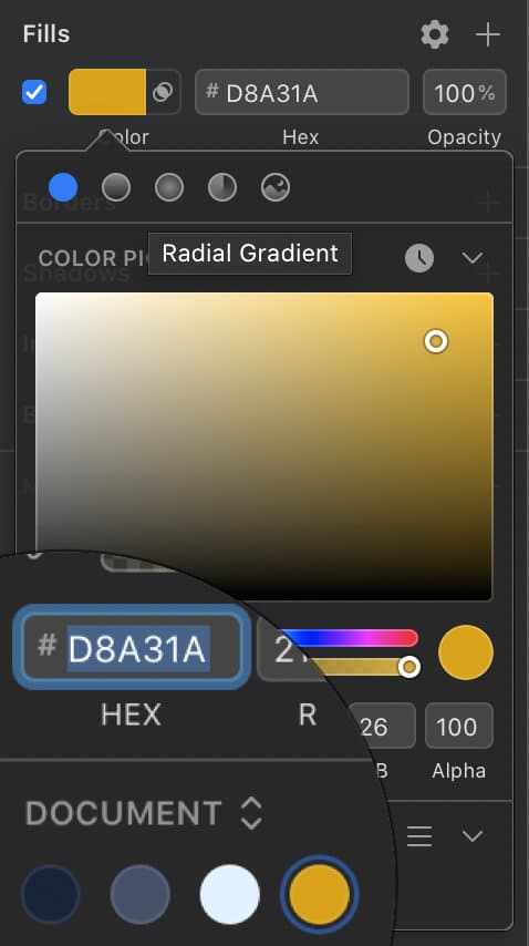 Create colors